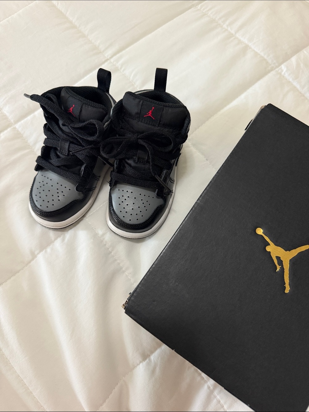 Jordan Kids Black&Gary 6C Sneakers
